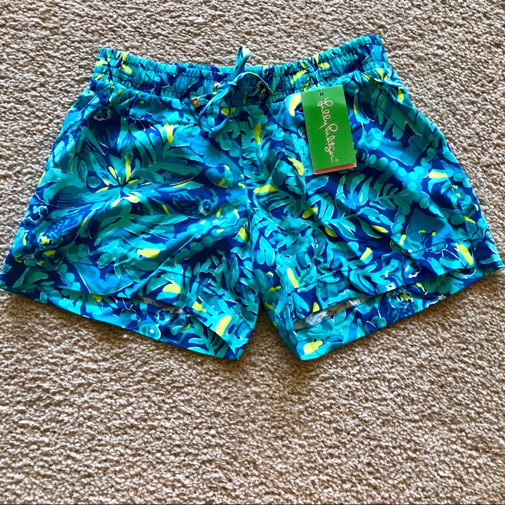 NWT Lilly Pulitzer Katia Shorts Sz Xxs
